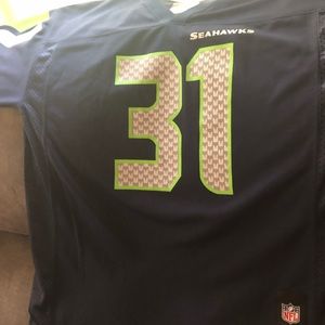 NFL youth large Seahawks 31 Chancellor jersey